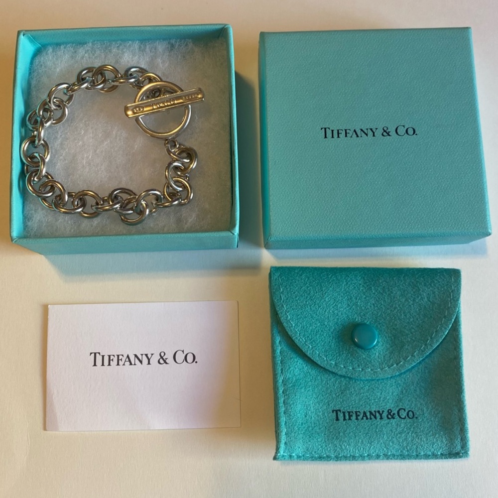 Tiffany & Co. Sterling Silver Toggle Bracelet (Vintage 2004)